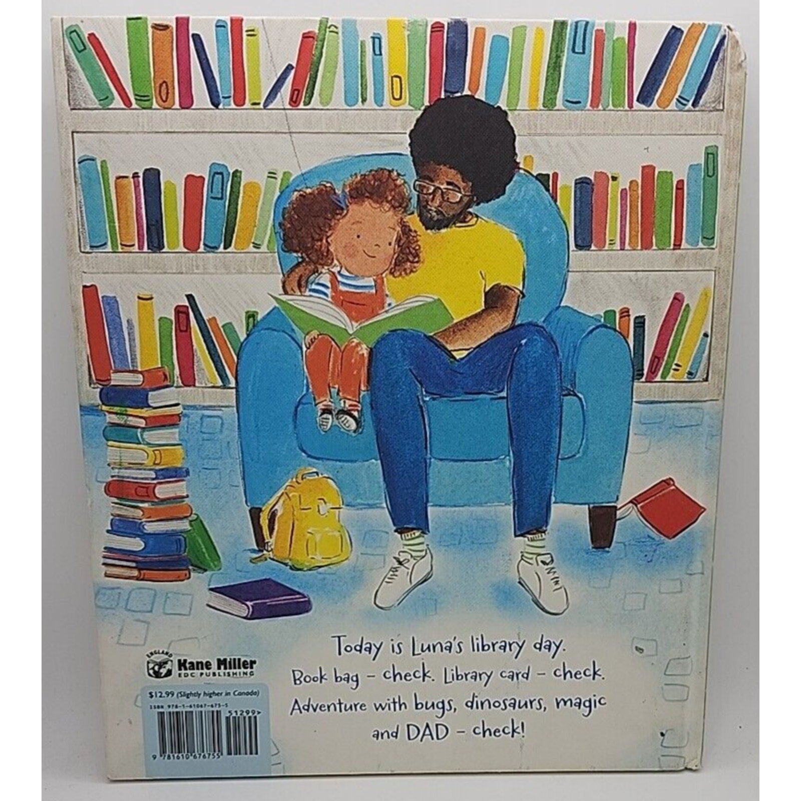 Luna Loves Library Day by Joseph Coelho (2018, Hardcover)