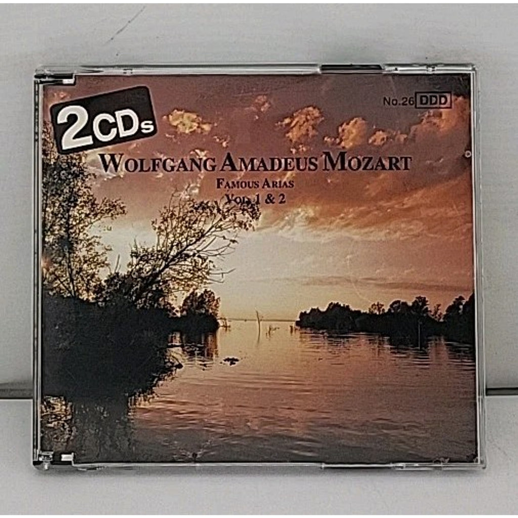 Wolfgang Amadeus Mozart Famous Arias Vol. 1 & 2 CD