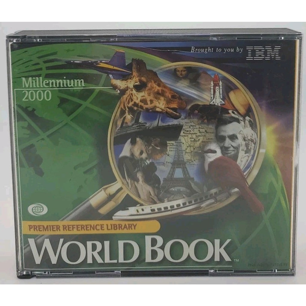 World Book Millennium 2000 Premier Reference Library Cd
