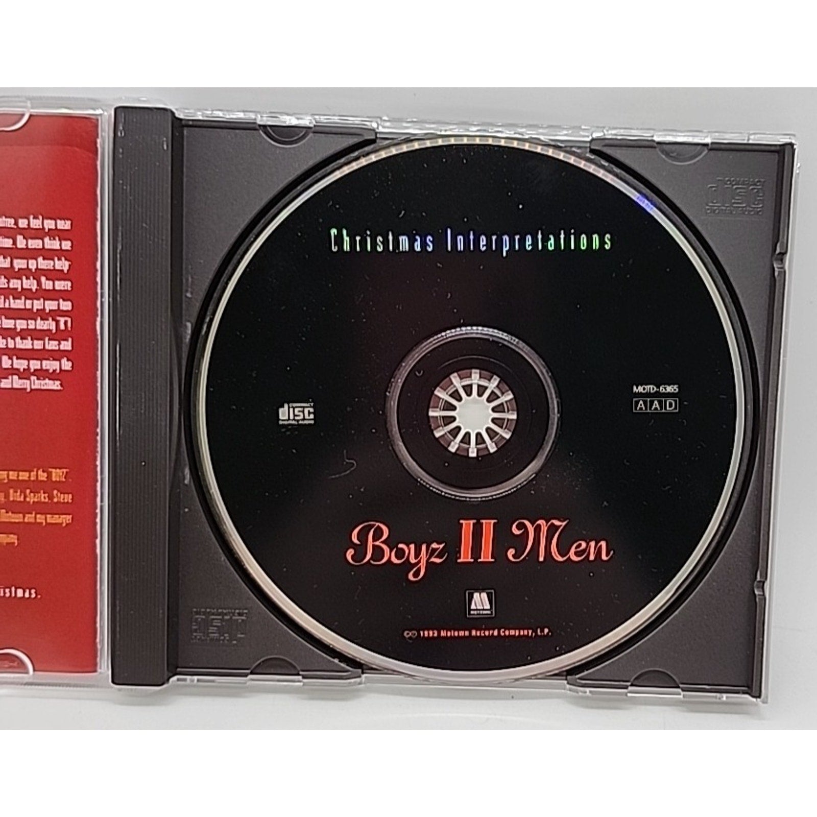 Boyz II Men Christmas Interpretations CD 1993 Motown Holiday Music
