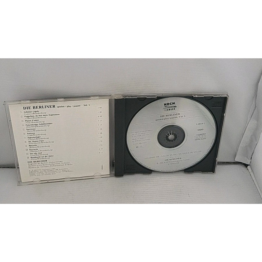 Die Berliner - Salonmusik, Vol. 1 CD