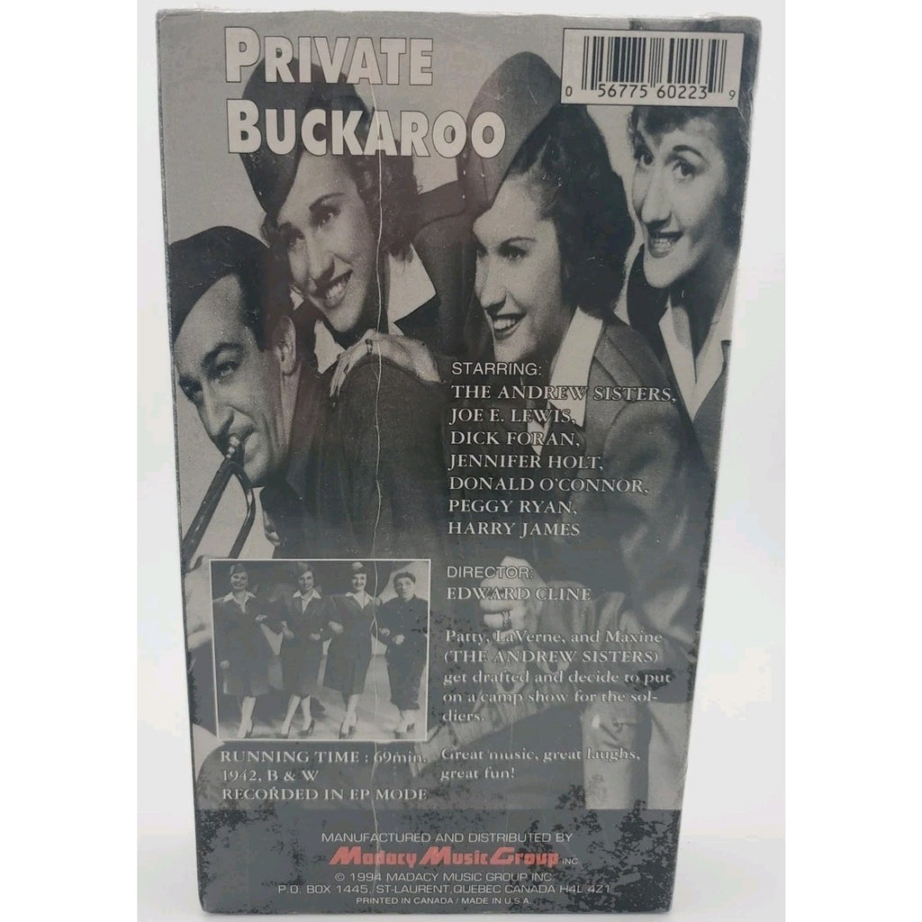 Private Buckaroo (VHS/EP, 1999, Collectors Edition) *Brand New*