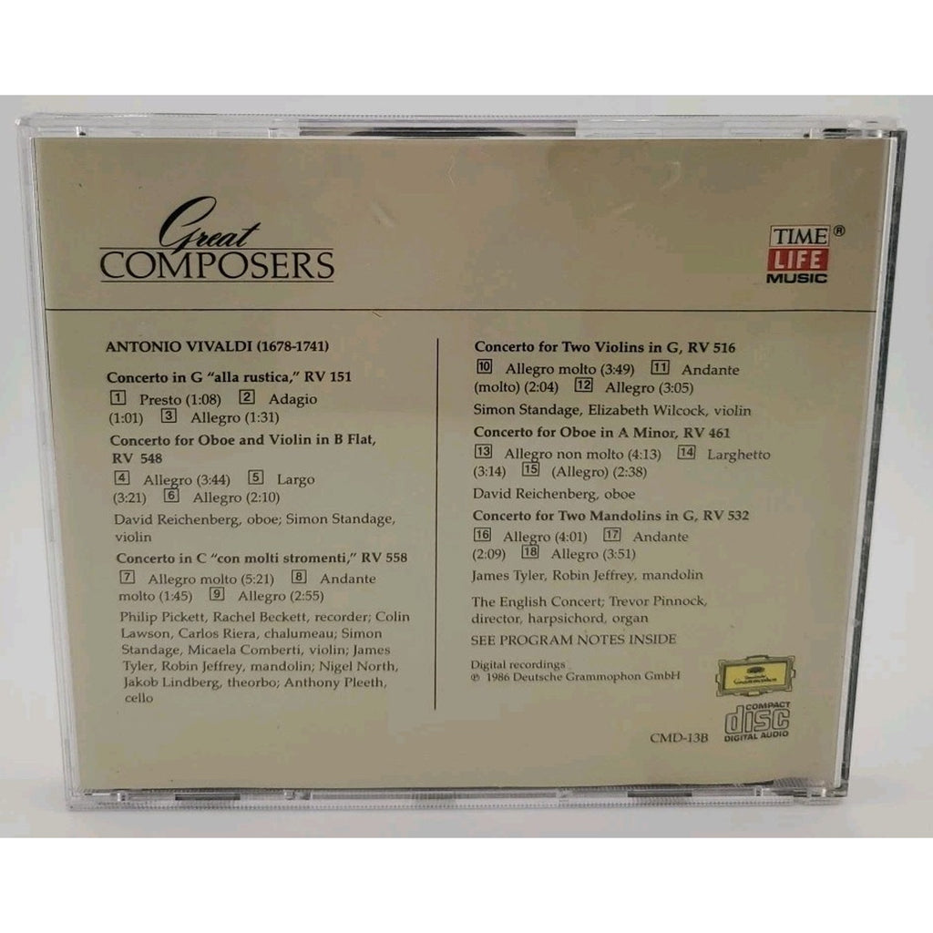 Vivaldi - Great Composers - Time Life - CD