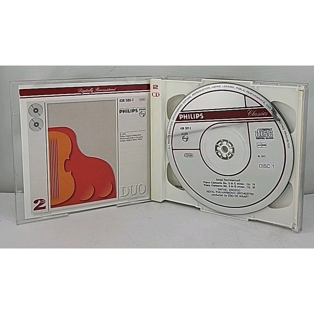 Rachmaninoff Die Werke Fur Klavier Und Orchester 2 CD Set