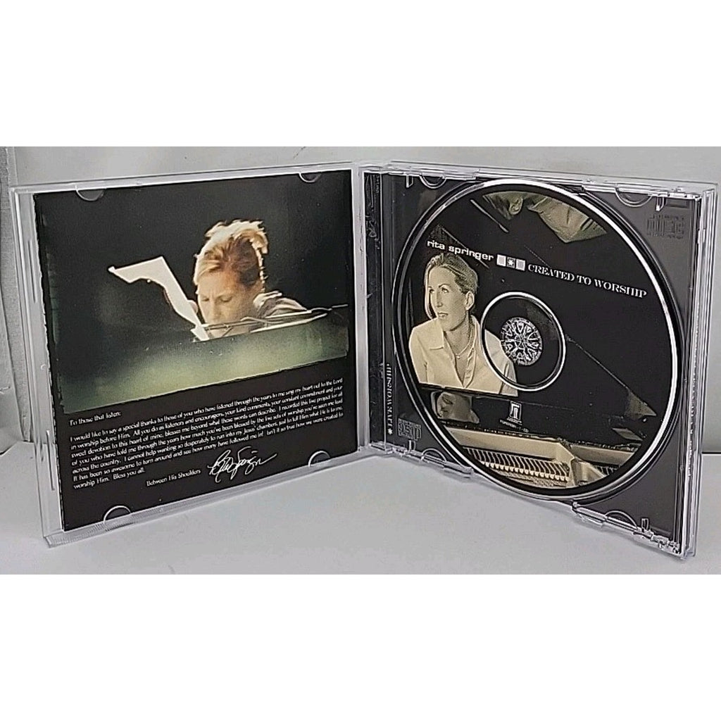 Created to Worship by Rita Springer (CD, Jul-2001, Rocketown)