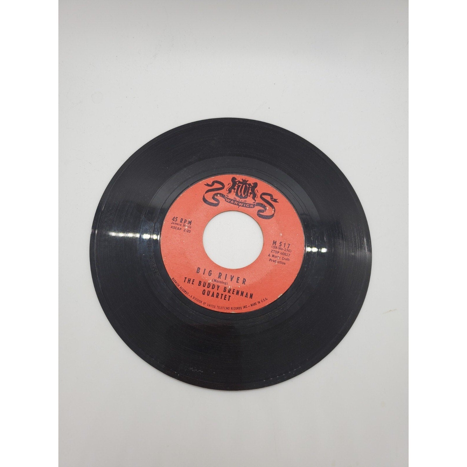 The Buddy Brennan Quartet - Big River/ The Chase