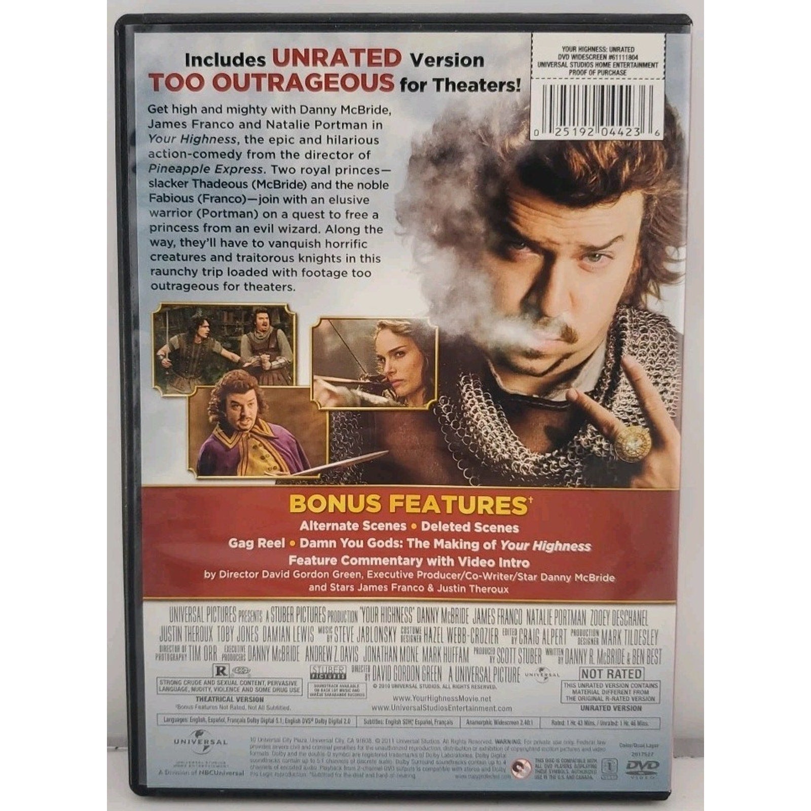 Your Highness (DVD, 2011)