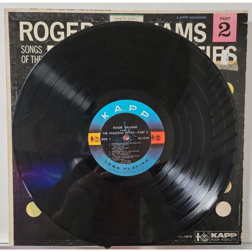 Roger Williams – Songs Of The Fabulous Fifties (Record)