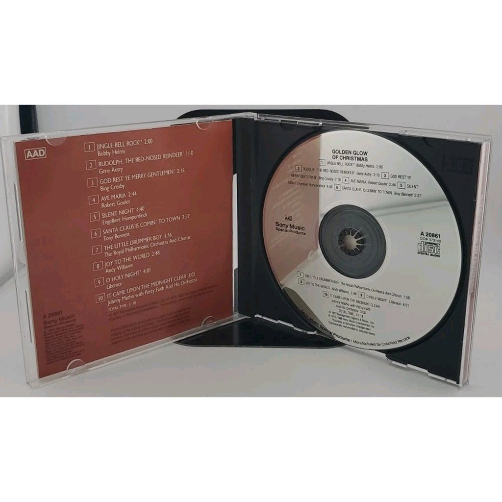Golden Glow of Christmas by Various Artists (CD, Oct-1995, Sony Music)