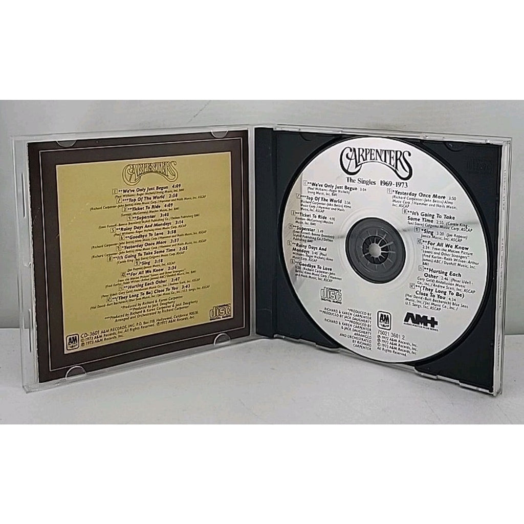 Singles: 1969-1973 by Carpenters (CD, 1990)