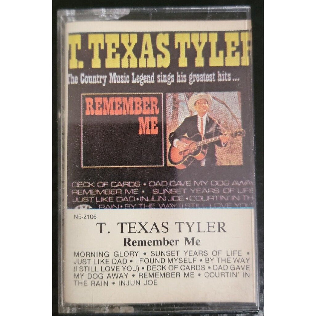 The Great Texan by T. Texas Tyler (Cassette, Mar-1994, King)
