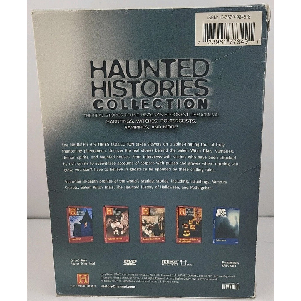 Haunted Histories Collection (DVD, 2007) *Missing Poltergeist*