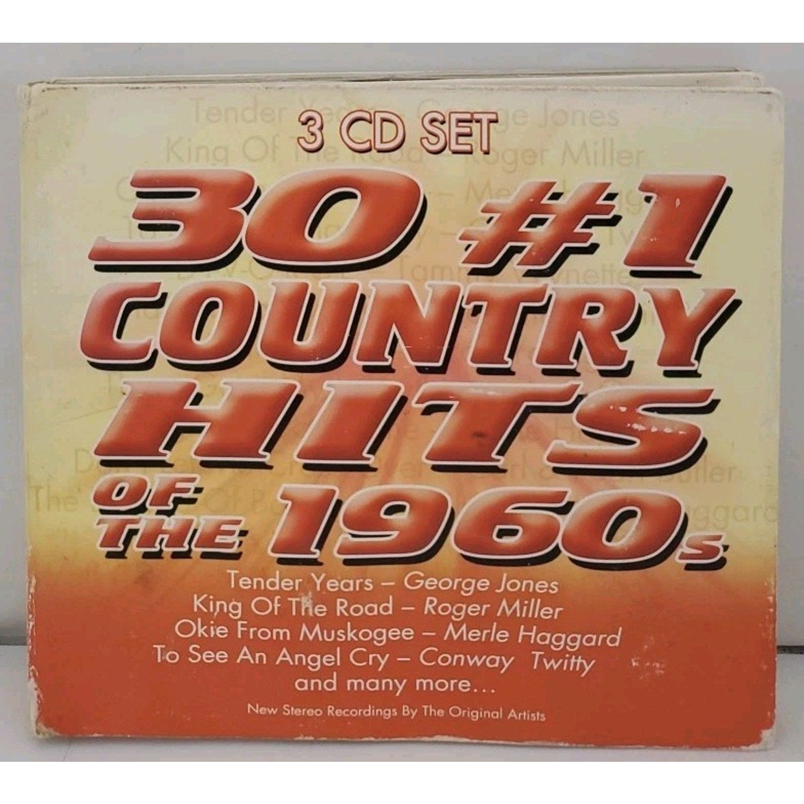 CD - 30 #1 Country Hits of the 1960s (3 CD) George Jones / Merle Haggard
