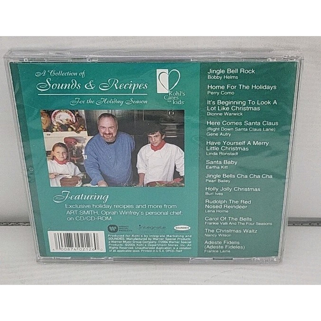 Various – A Collection Of Sounds And Recipes For The Holiday Season CD *New*