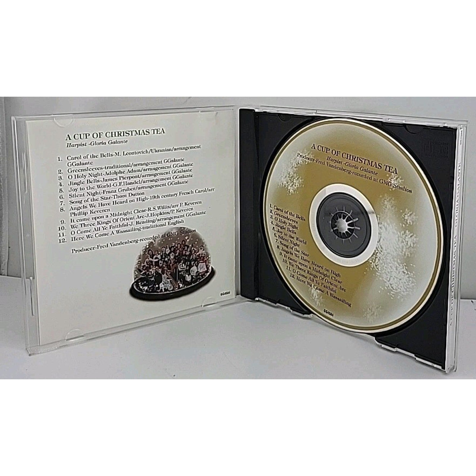 A Cup of Christmas Tea Harpist Gloria Galante Cd