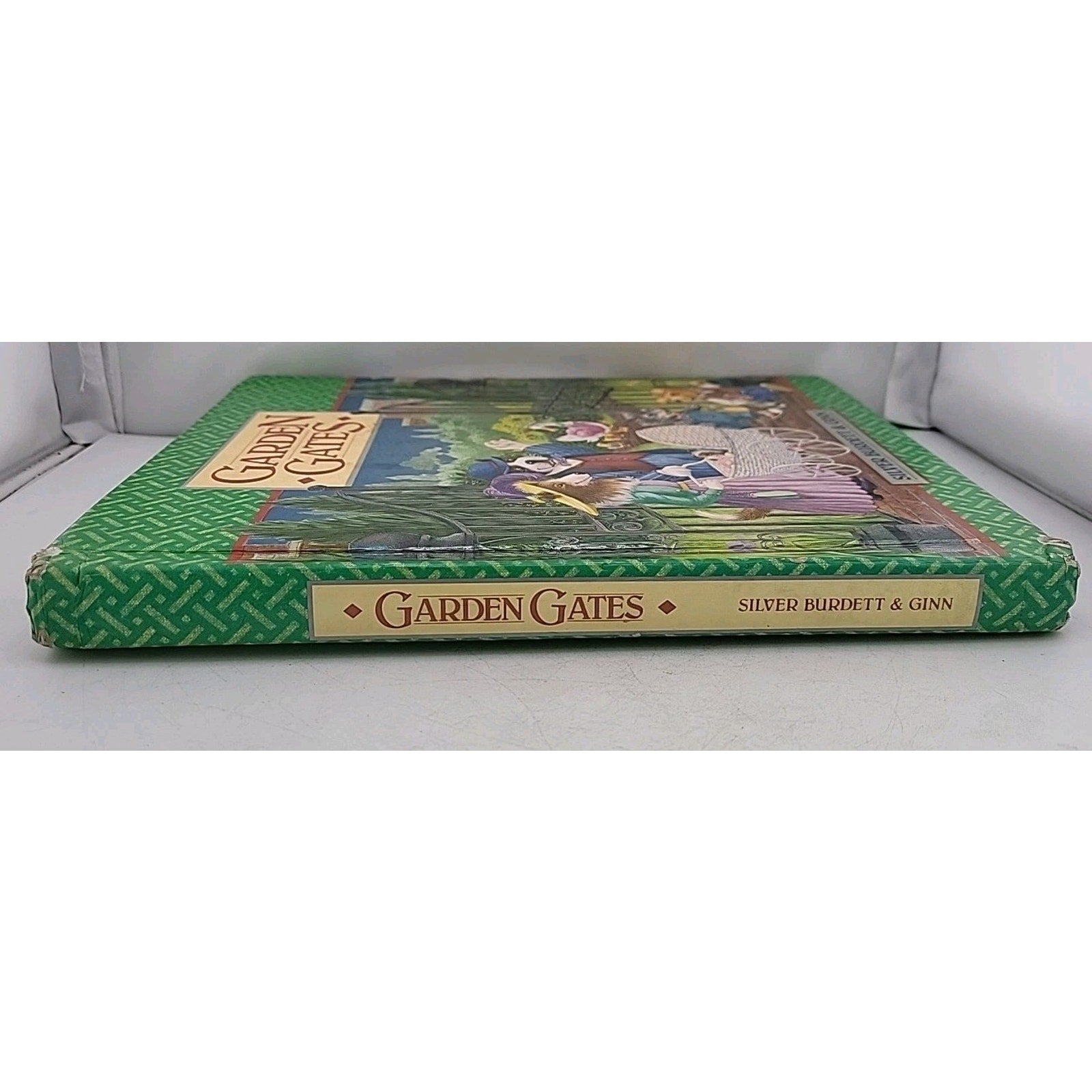 World Of Reading Garden Gates Silver Burdett & Ginn Hardcover Textbook
