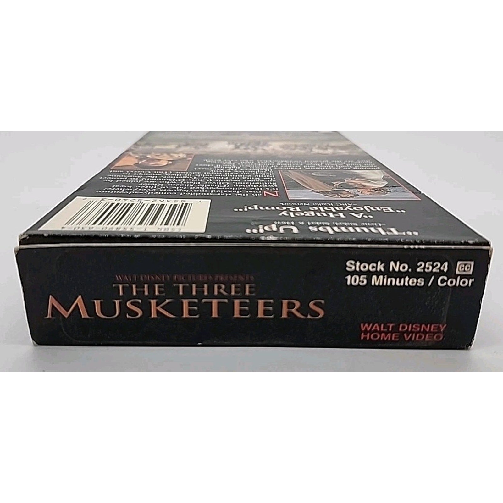 The Three Musketeers (VHS, 1994)