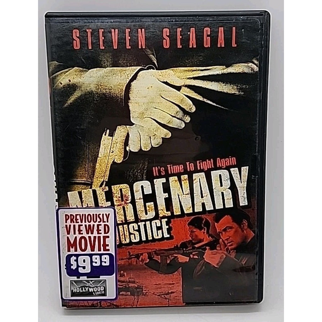 Mercenary for Justice (DVD, 2009, Full Frame/Widescreen Repackaged)