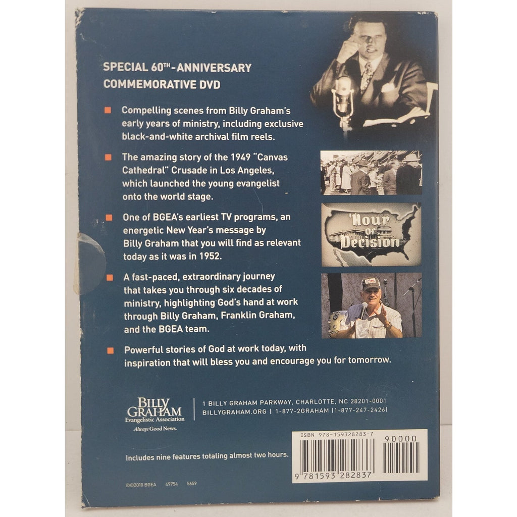 60 Years, One Powerful Message by Billy Graham Evangelistic Association (DVD)