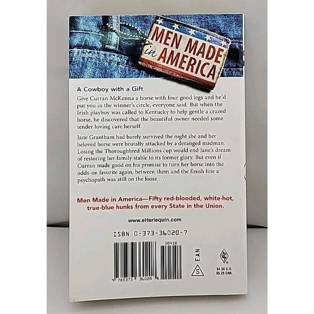 Mysterious Stranger by Patricia Rosemoor Men Made in America Kentucky Paperback