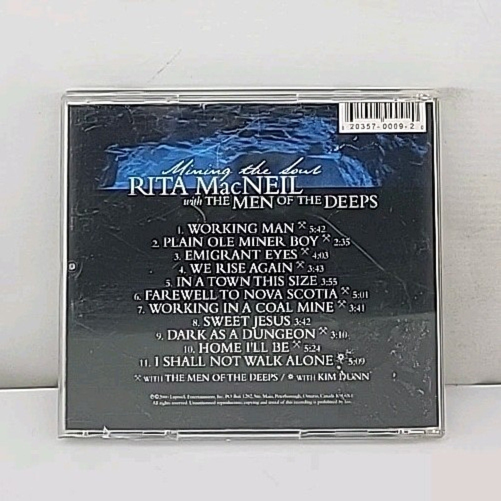 Mining the Soul (With the Men of the Deep) by Rita MacNeil (CD, 2002)