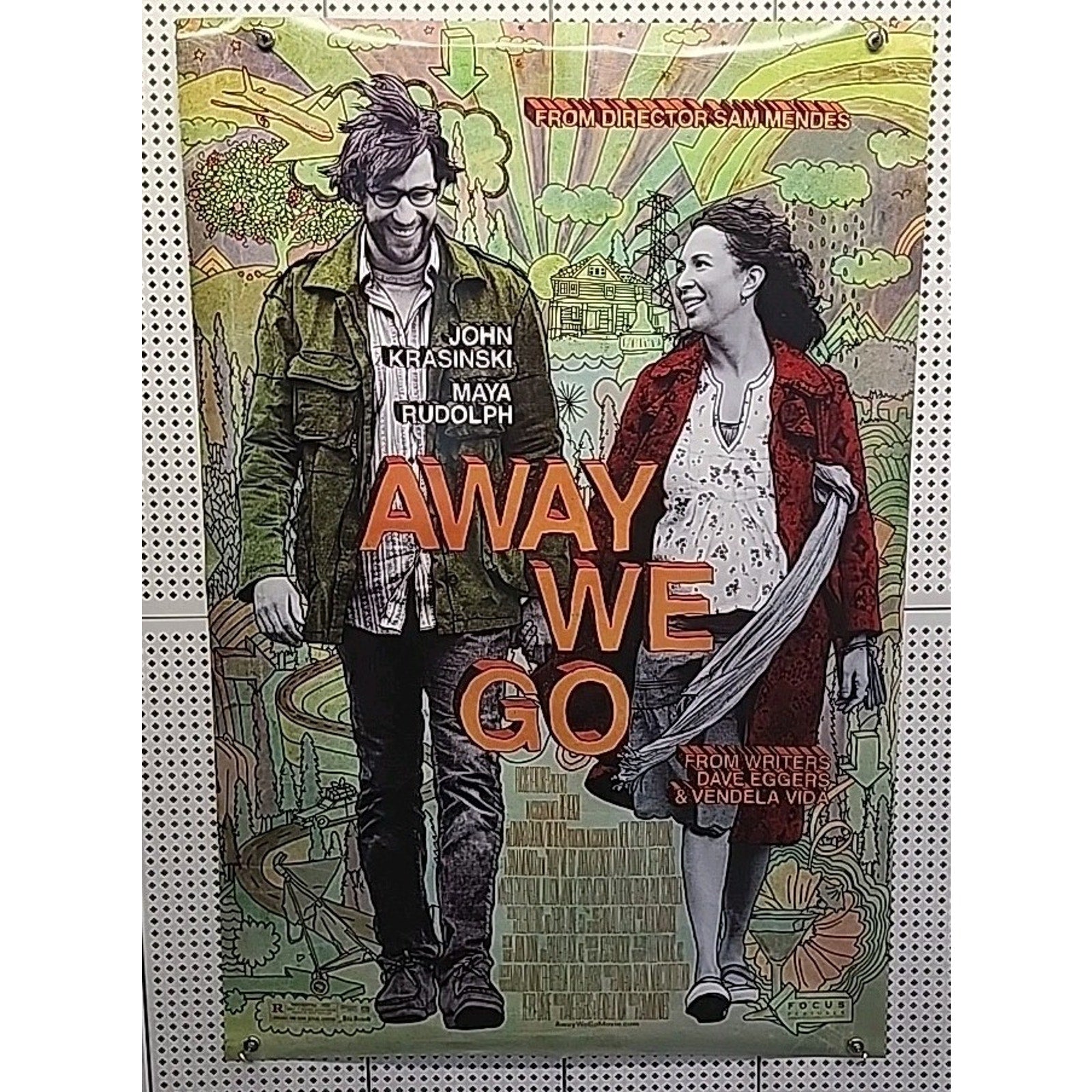 Away We Go Original 27x40 D/S Movie Poster