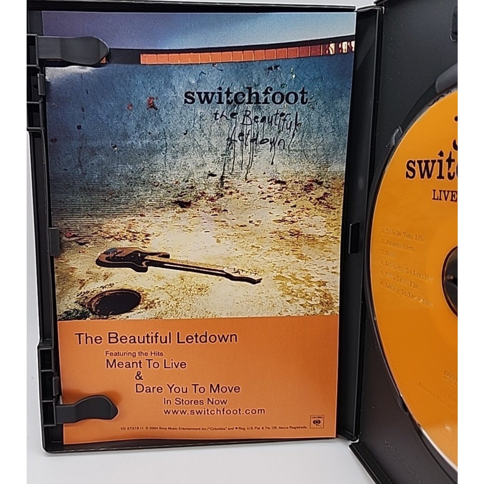 Switchfoot - Live in San Diego (DVD, 2004, Amaray case)