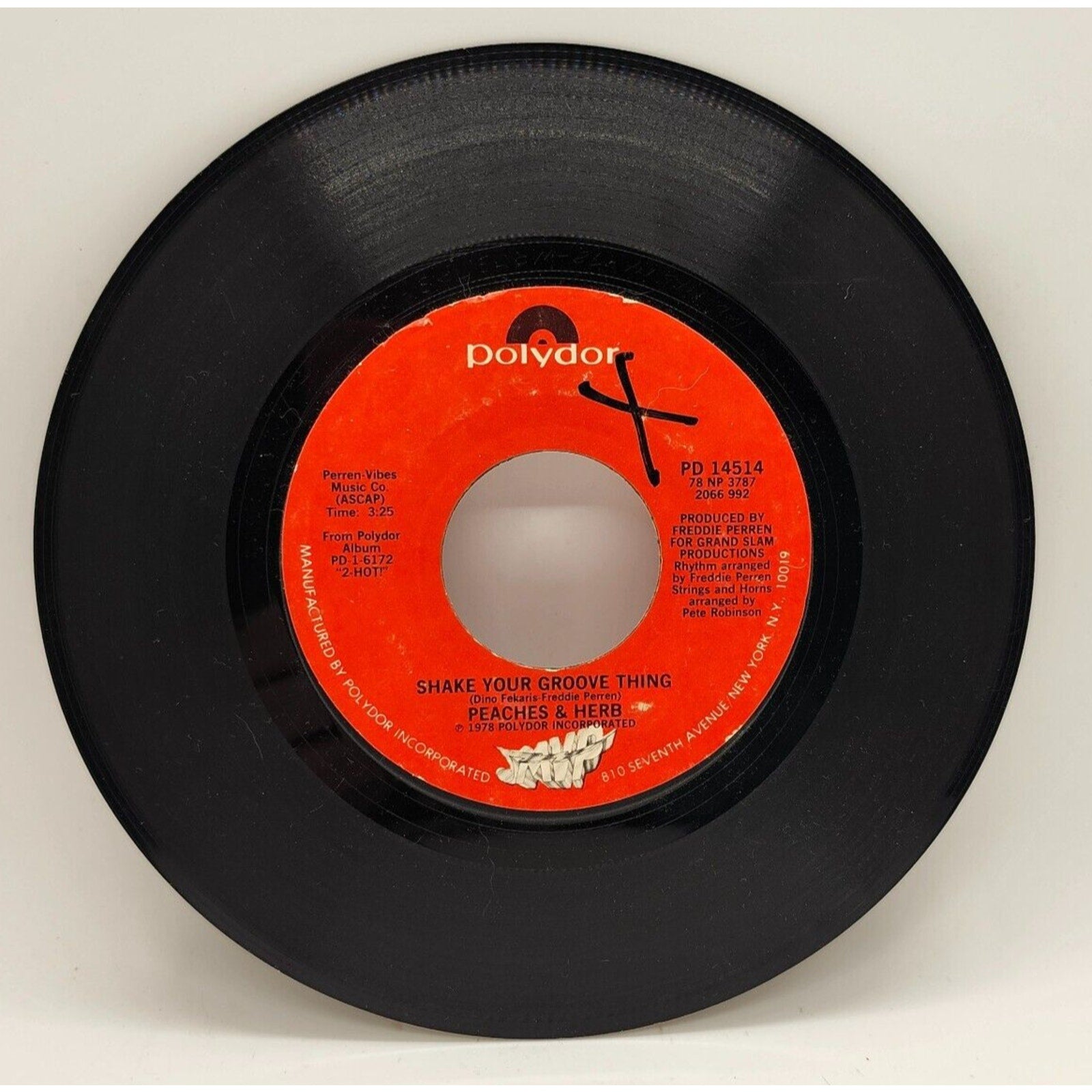 Shake Your Groove Thing / All Your Love By Peaches & Herb (Record) - PD 14514