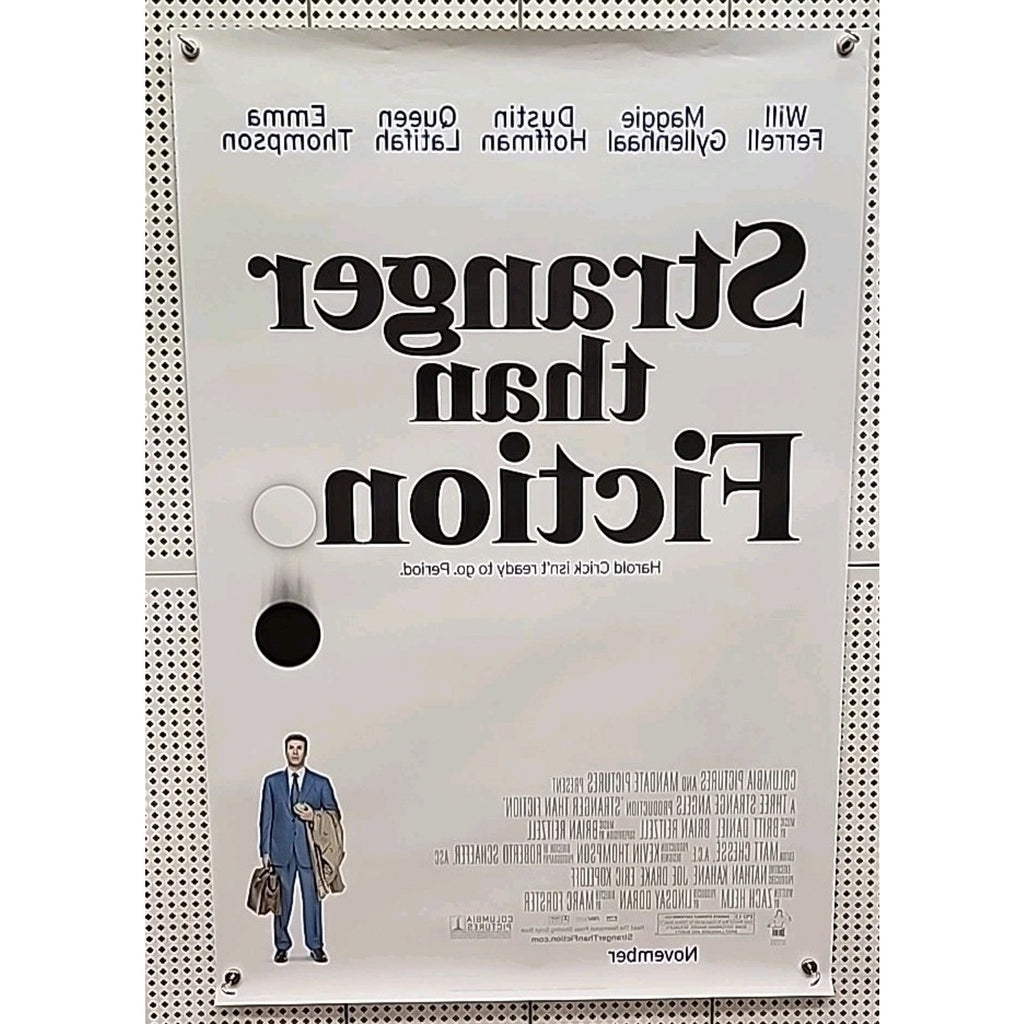 Stranger Than Fiction Movie Poster Original DS 27x40 Advance Style Will Ferrell