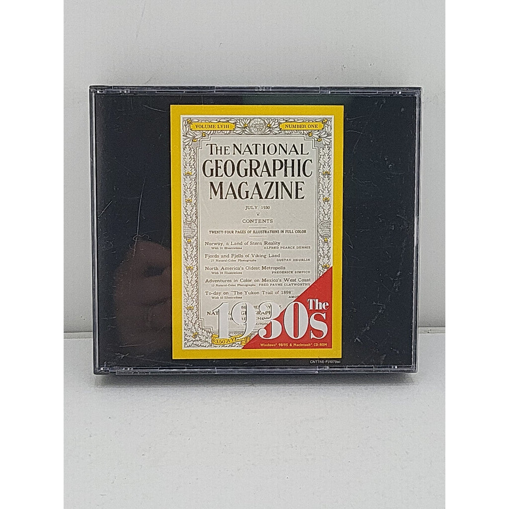 The National Geographic Magazine: The 1930s (CD)