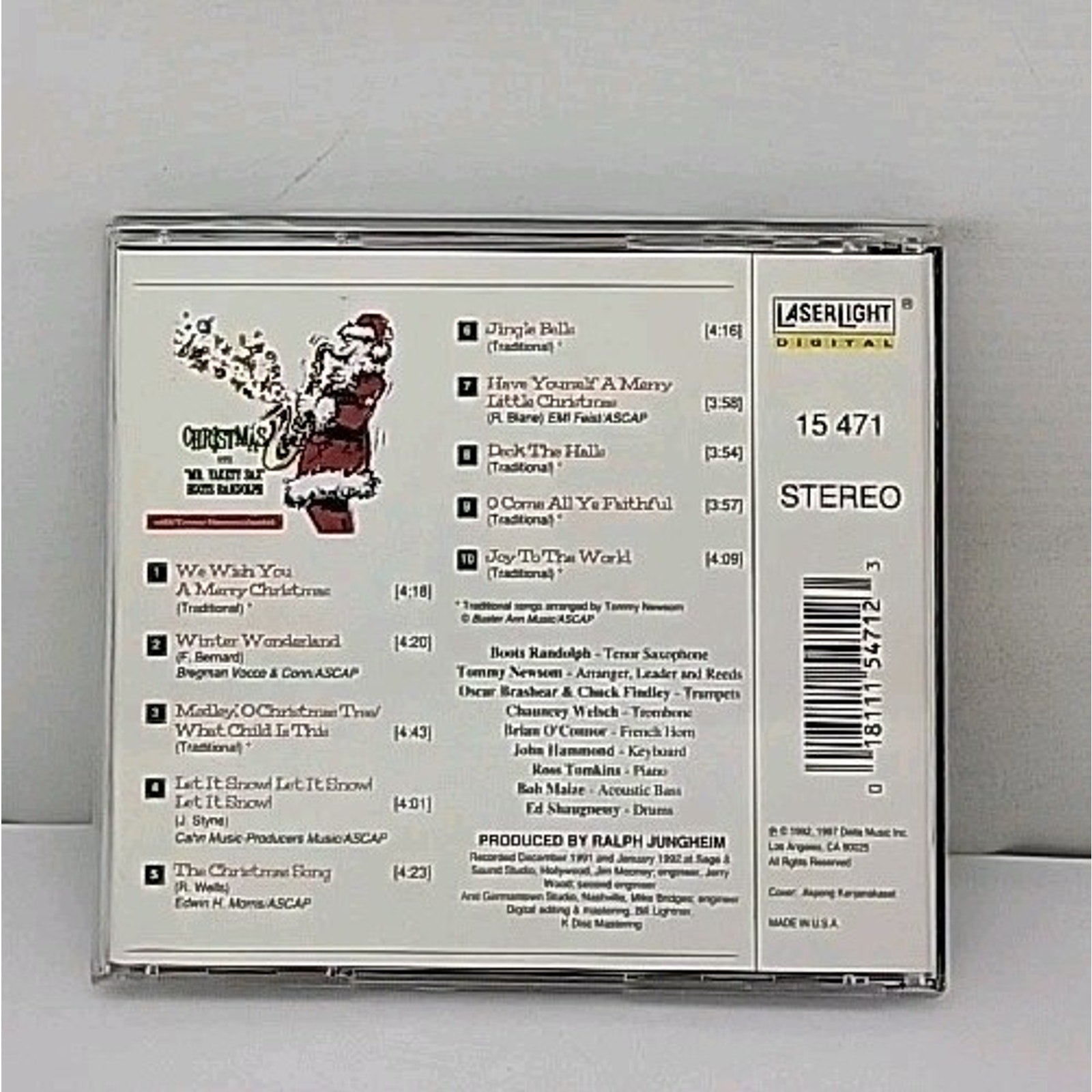 Christmas with Boots Randolph by Boots Randolph (CD, 1992)