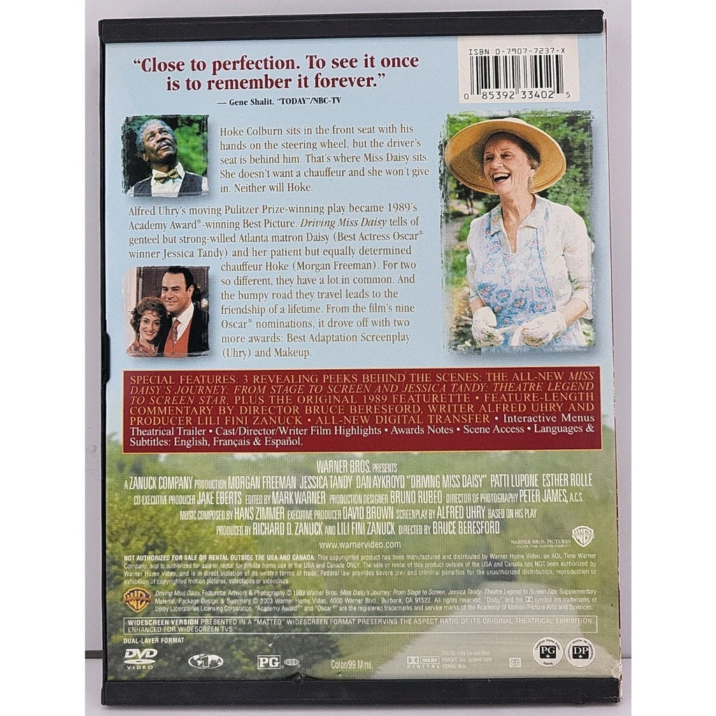 Driving Miss Daisy (DVD, 1989)
