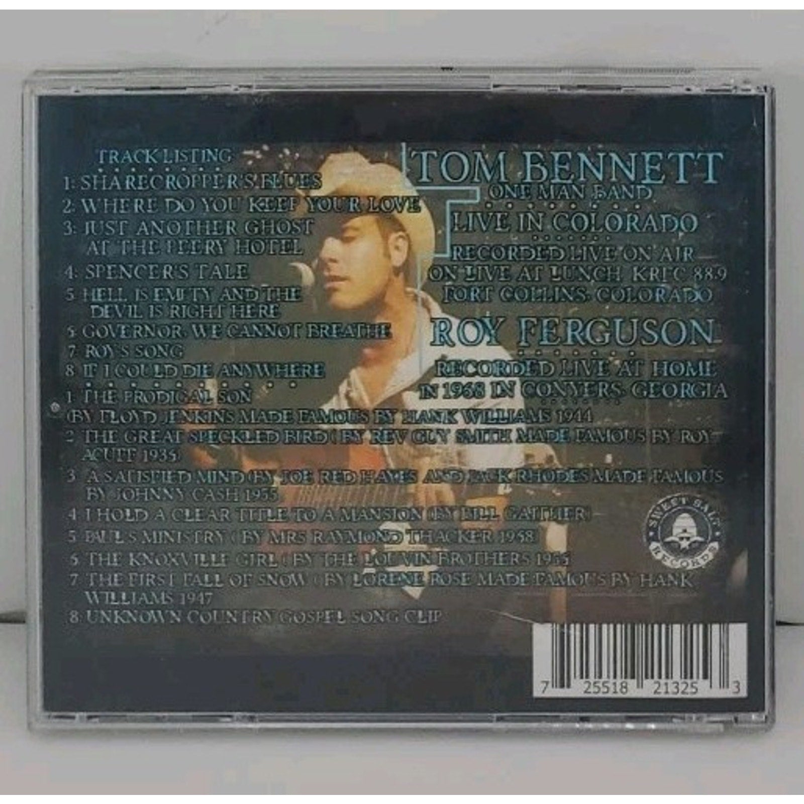 Tom Bennett One Man Band - Live In Colorado CDr