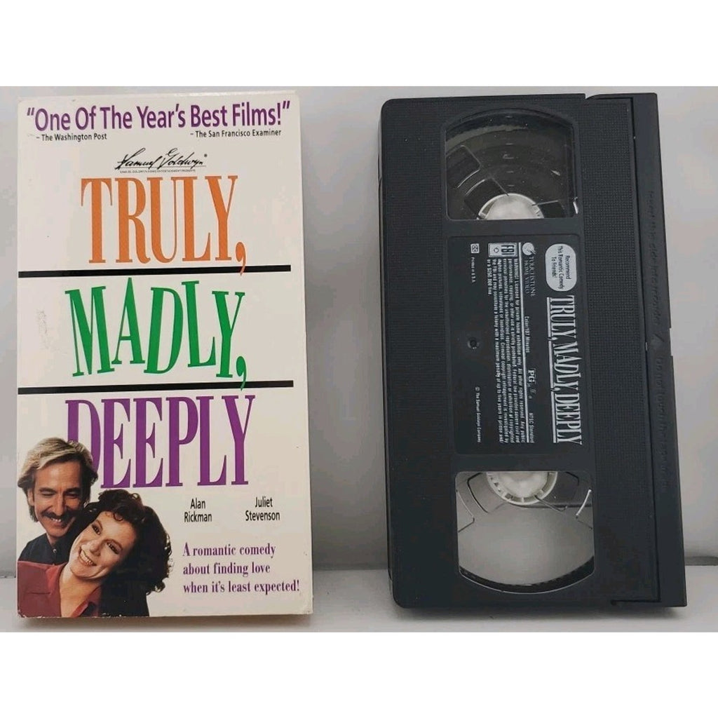 Truly, Madly, Deeply (VHS, 1992)