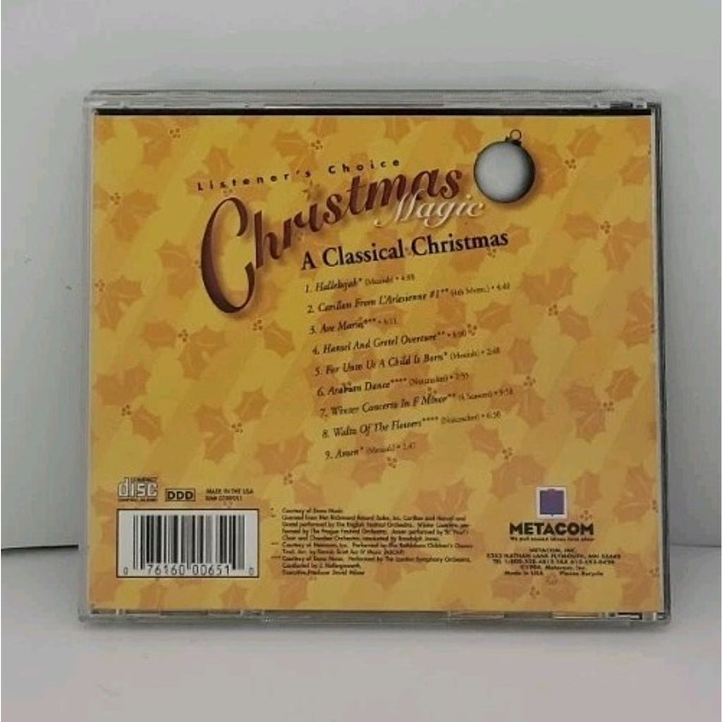 Christmas Magic: A Classical Christmas - Various Artists (CD, Music)