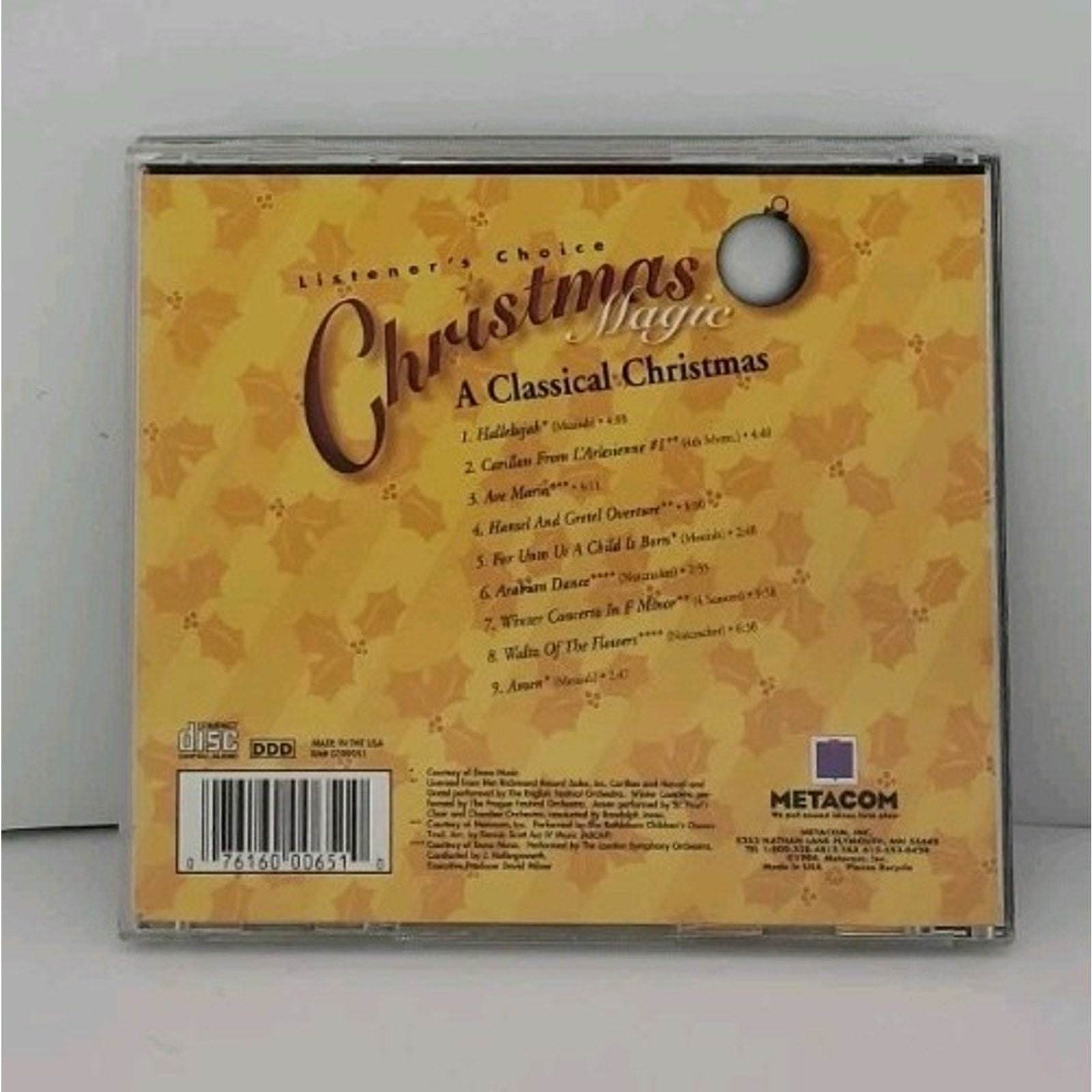 Christmas Magic: A Classical Christmas - Various Artists (CD, Music)
