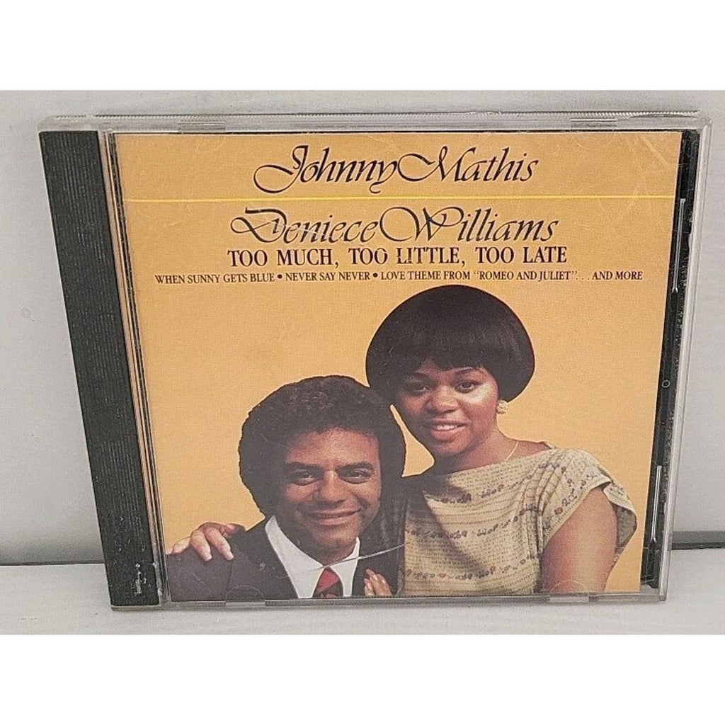 Too Much, Too Little, Too Late by Johnny Mathis (CD, Sony Music Distribution...