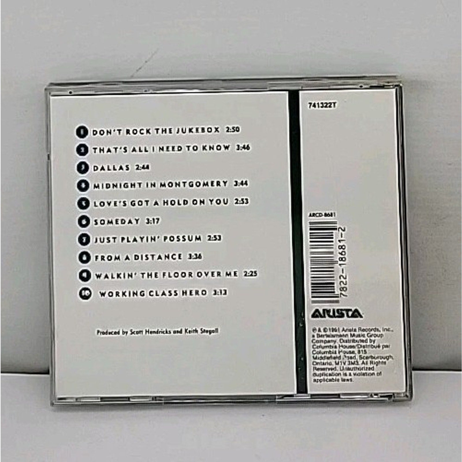 Don't Rock the Jukebox by Alan Jackson (CD, 1991)
