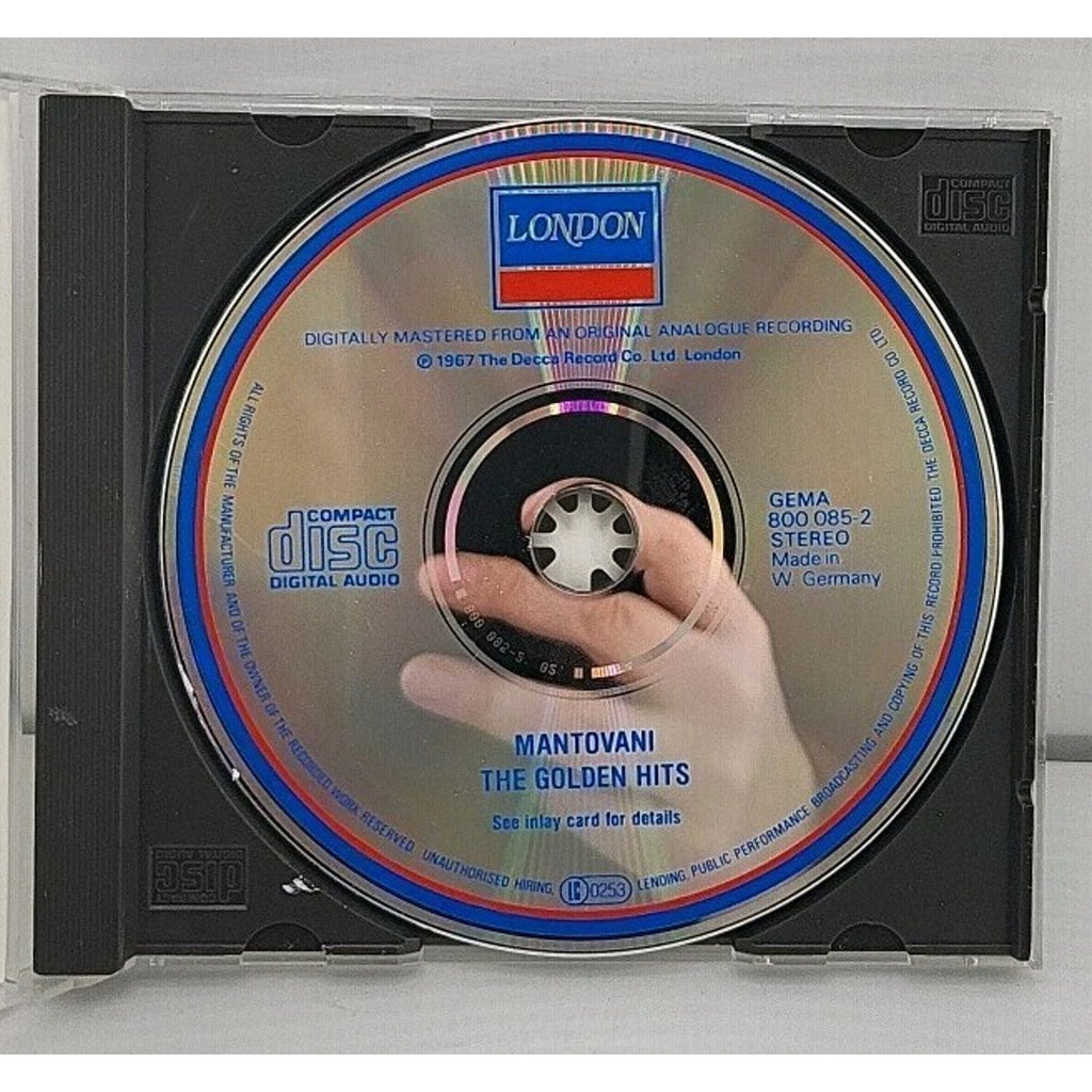 Mantovani's Golden Hits CD Album