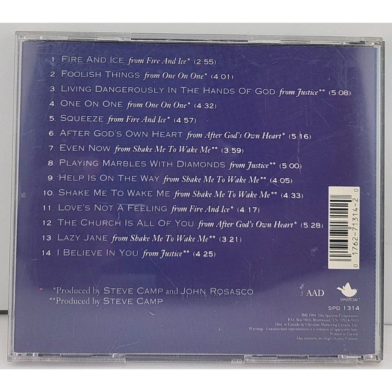 Doing My Best, Vol. 2 by Steve Camp (CD, Aug-1993, Sparrow Records)