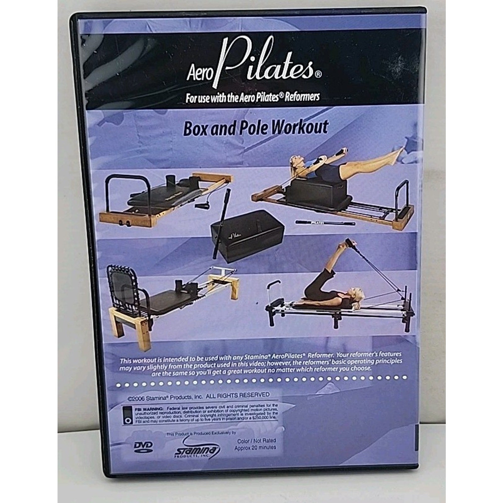 Aero Pilates Box And Pole Workout DVD