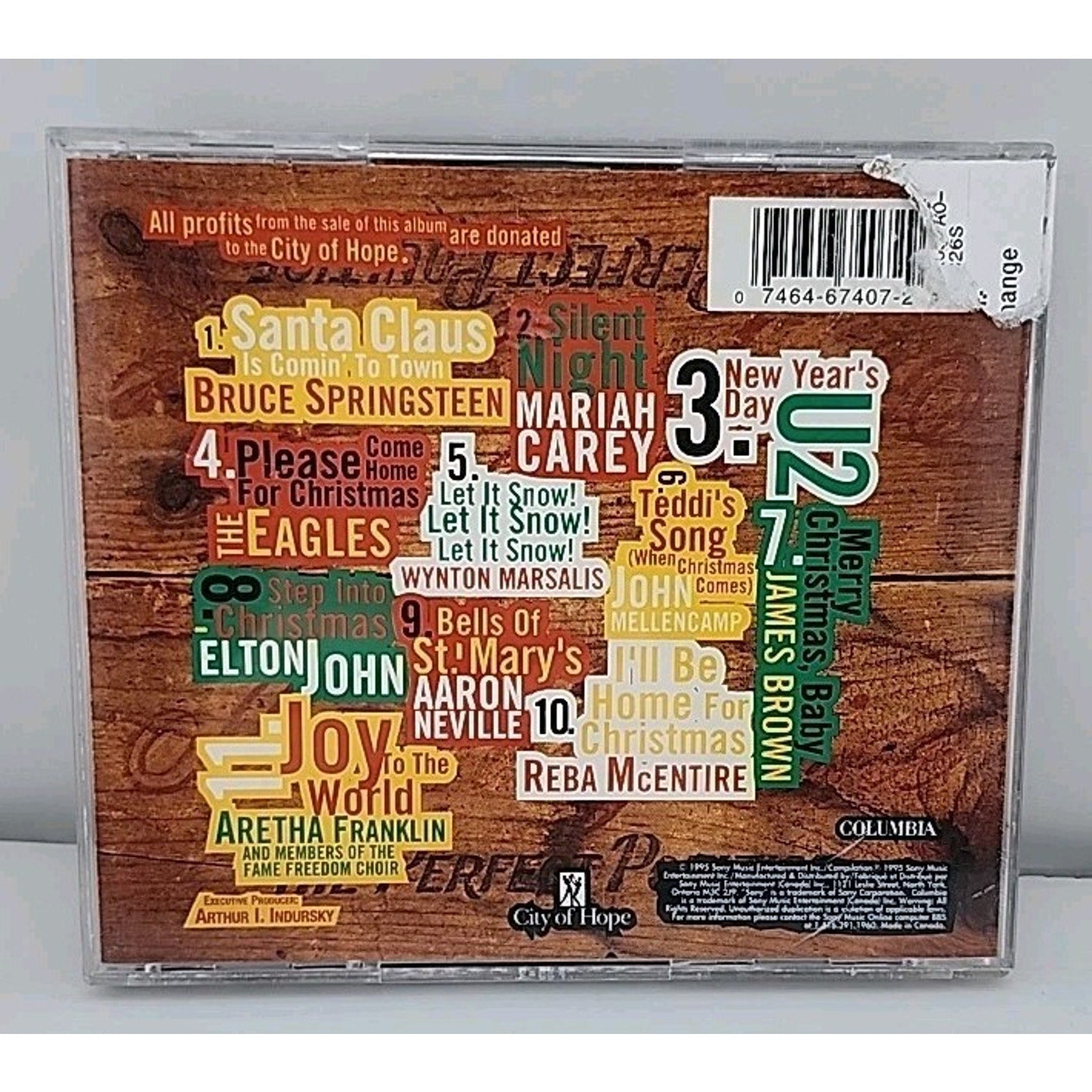Christmas of Hope by Various (CD, 1995)
