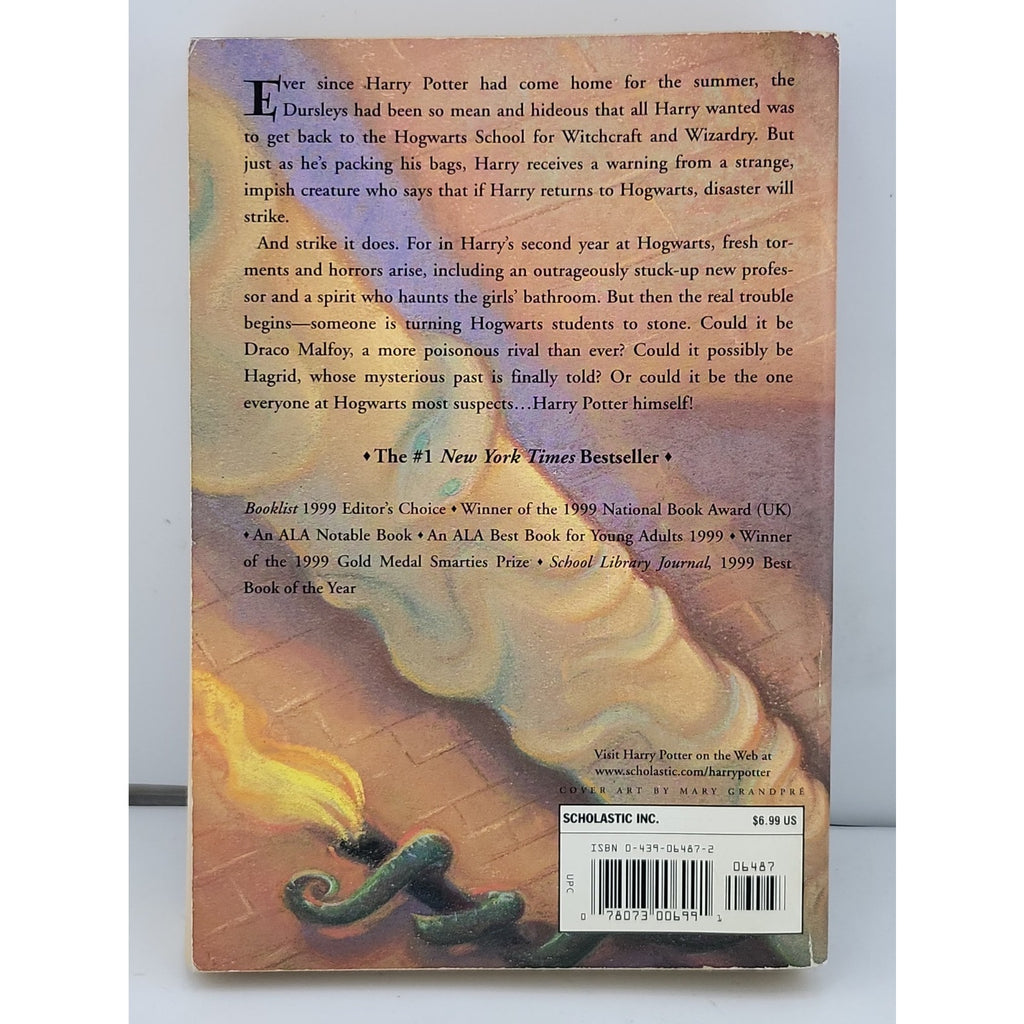 Harry Potter and the Chamber of Secrets by J. K. Rowling (2000, Mass Market)