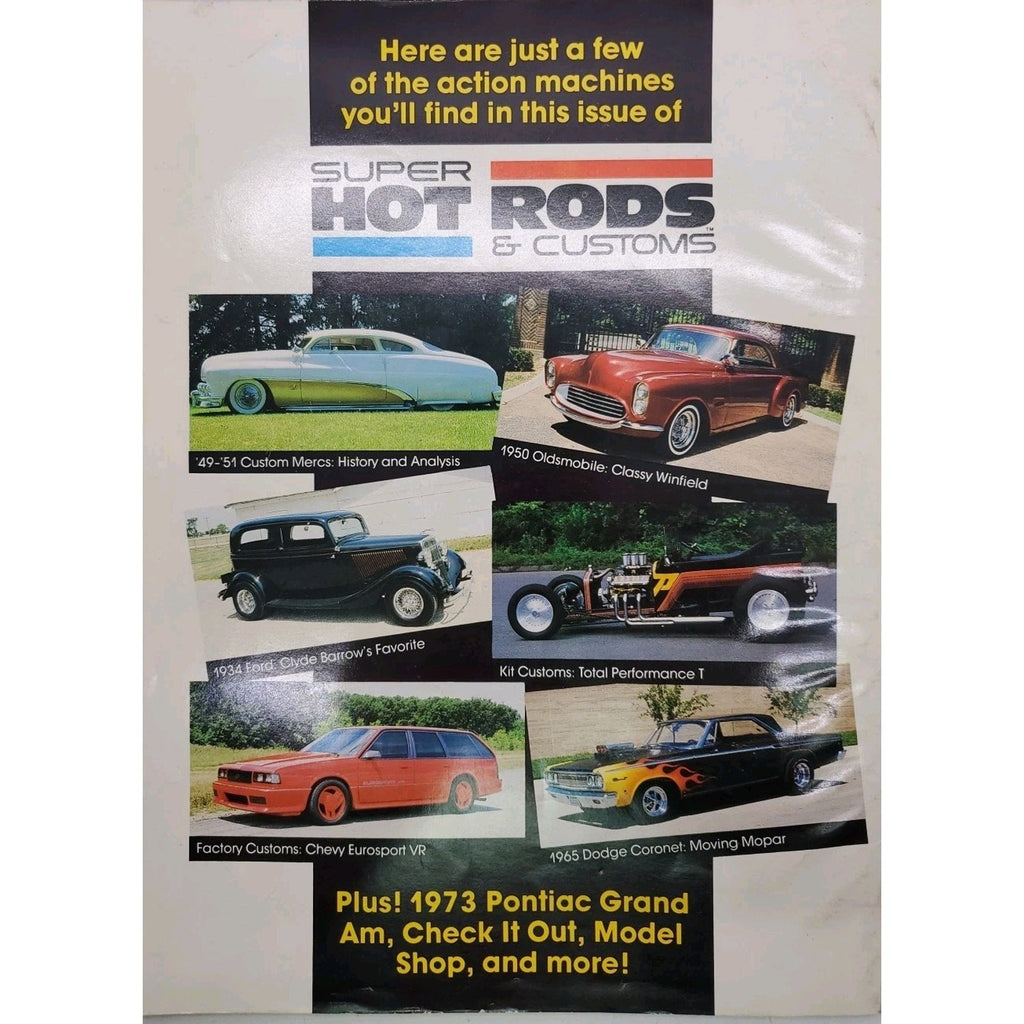 Super Hot Rods & Customs Magazine February 1986