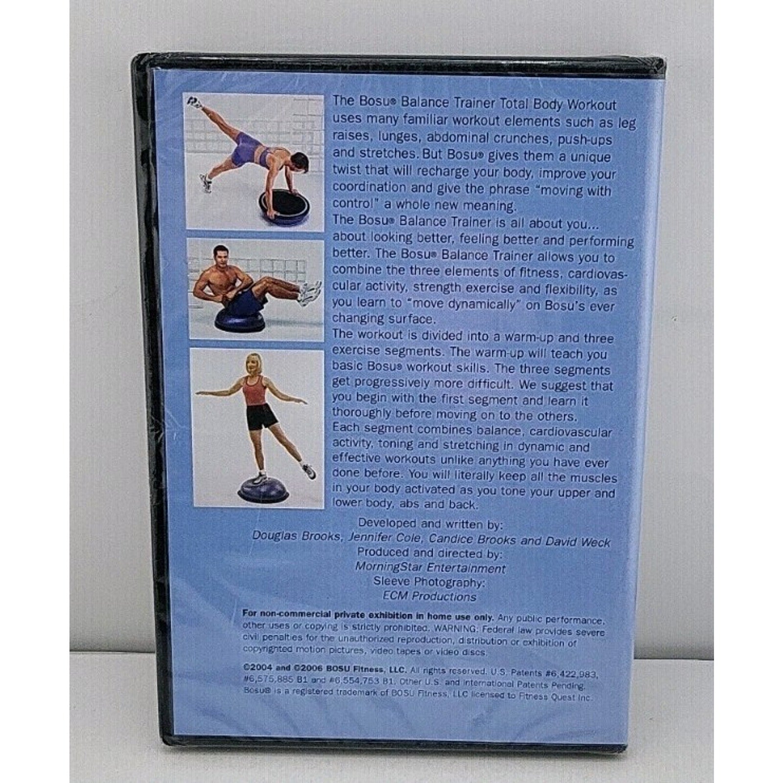 Bosu Balance Trainer, Total Body Workout DVD *Brand New*