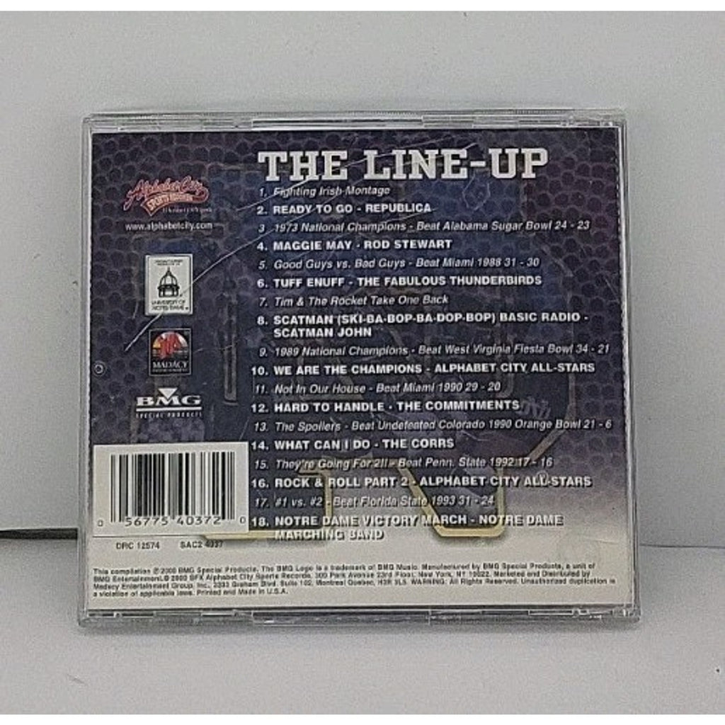 Notre Dame University: Fightin' Irish by Various Artists (CD, Jun-2000, Alphabet