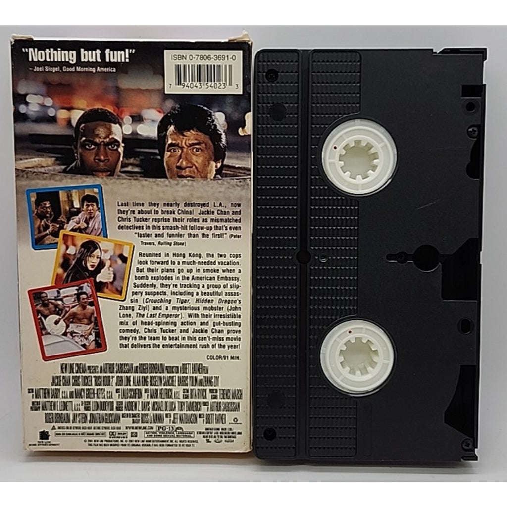 Rush Hour 2 (VHS, 2001) Chan Tucker
