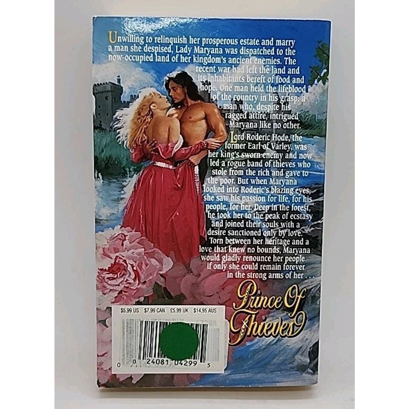 Prince of Thieves By Suzanne Dawson (Paperback)