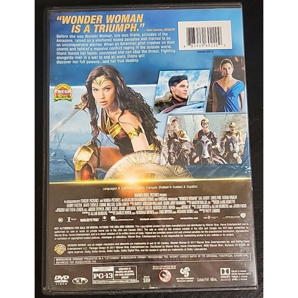 Wonder Woman (2017) (DVD)