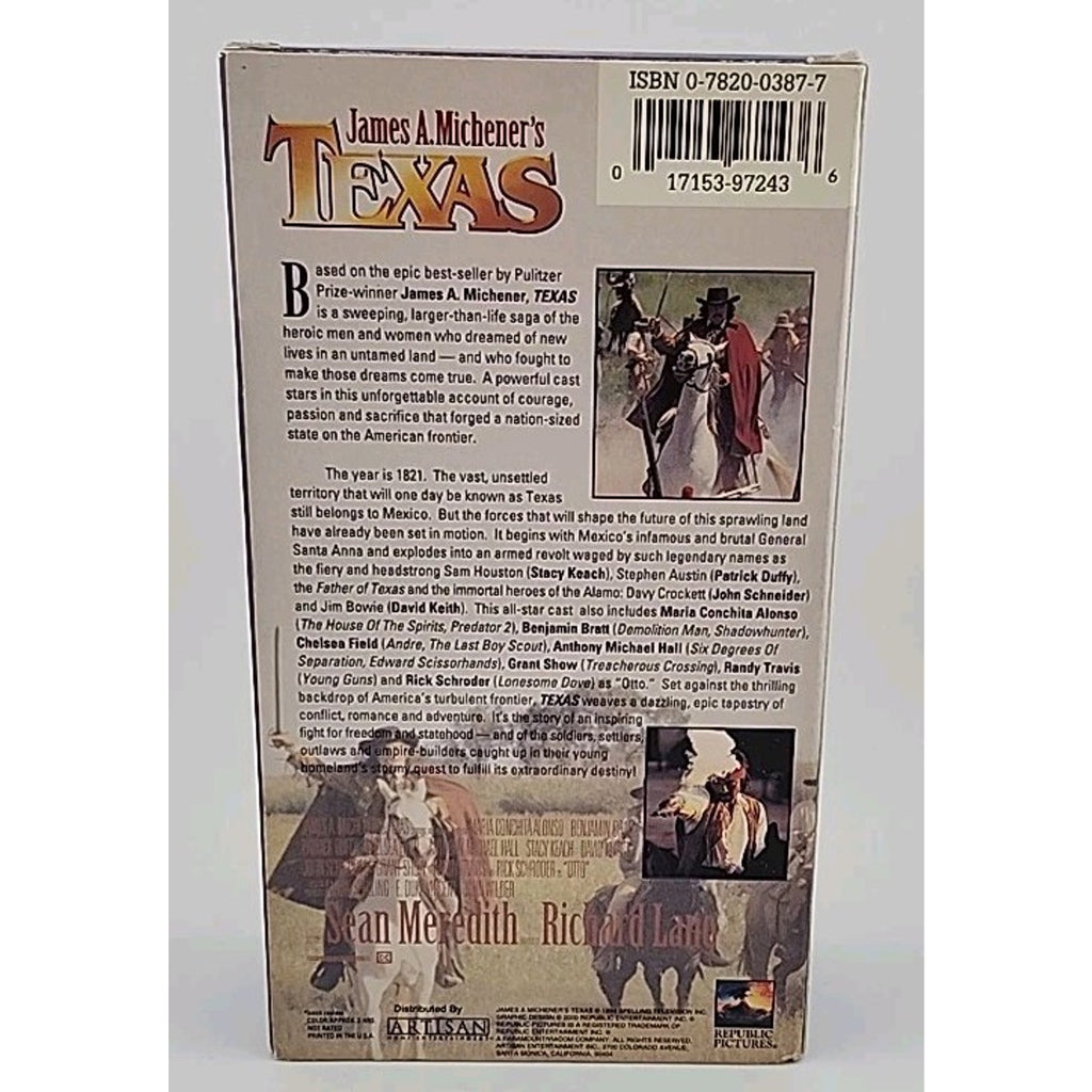 Texas (VHS, 1994, 2-Tape Set)